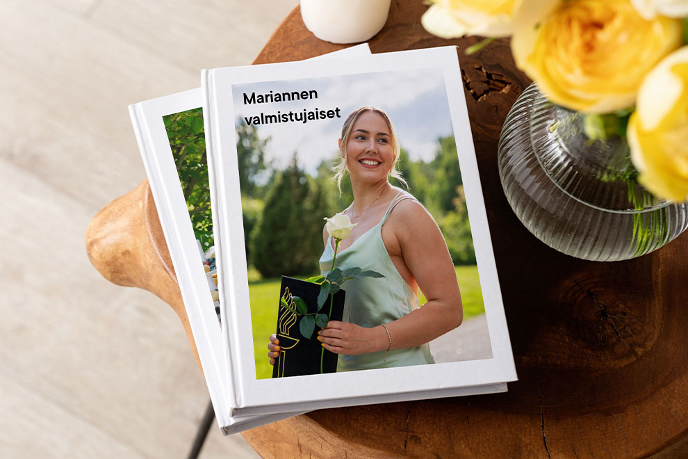 En fotobok som kröner dagen - ett vackert minne över höjdpunkter i livet