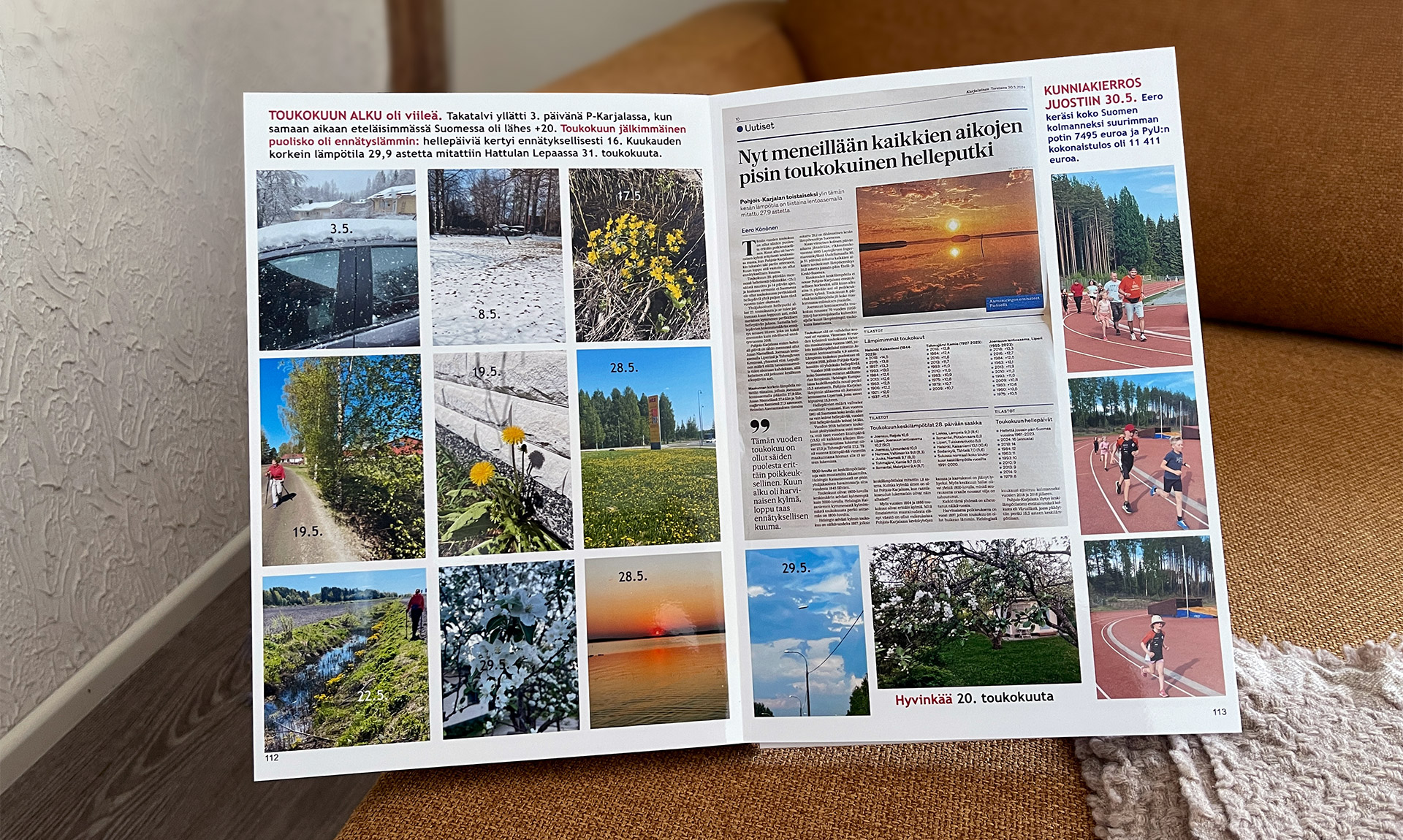 Kuvakirja omista muistoista