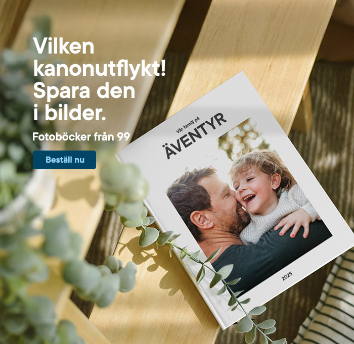 Fotoböcker från 99 kr