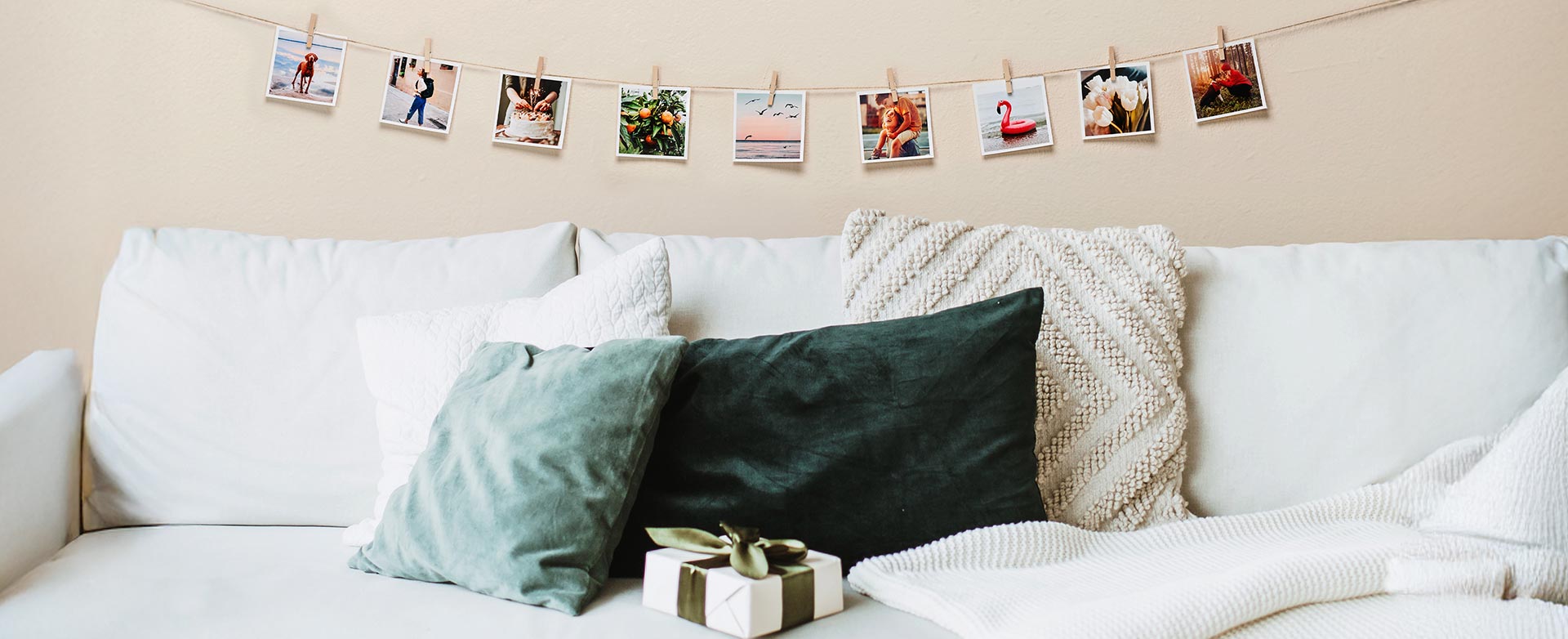 Fixa till en partyfotovägg