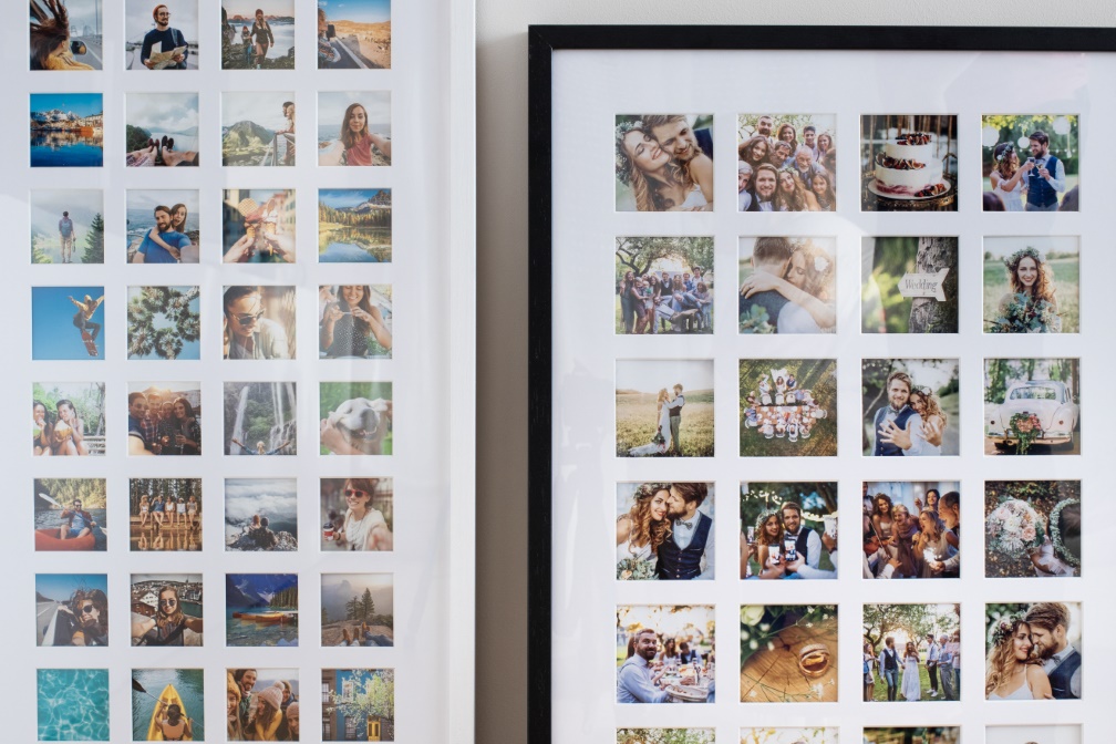 Titelbild_Insta_Frame Bildercollage im schicken Galerierahmen