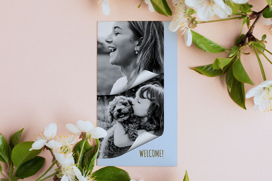 Designa personliga inbjudningskort till konfirmationen