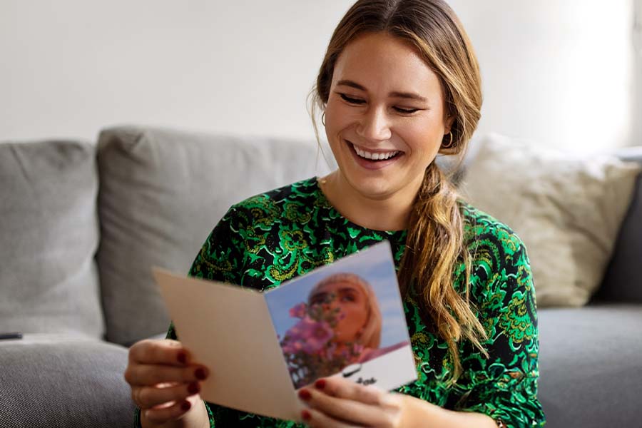 Att tacka sina gäster är en viktig del av firandet – tackkort är ett fint sätt att minnas gästerna