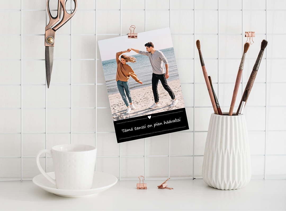 Näin teet persoonalliset Save the date -kortit