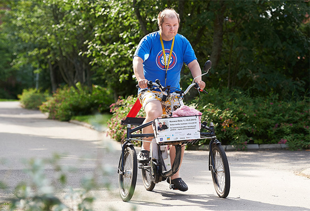 Tuhat pyöräkilometriä ystävyyden puolesta