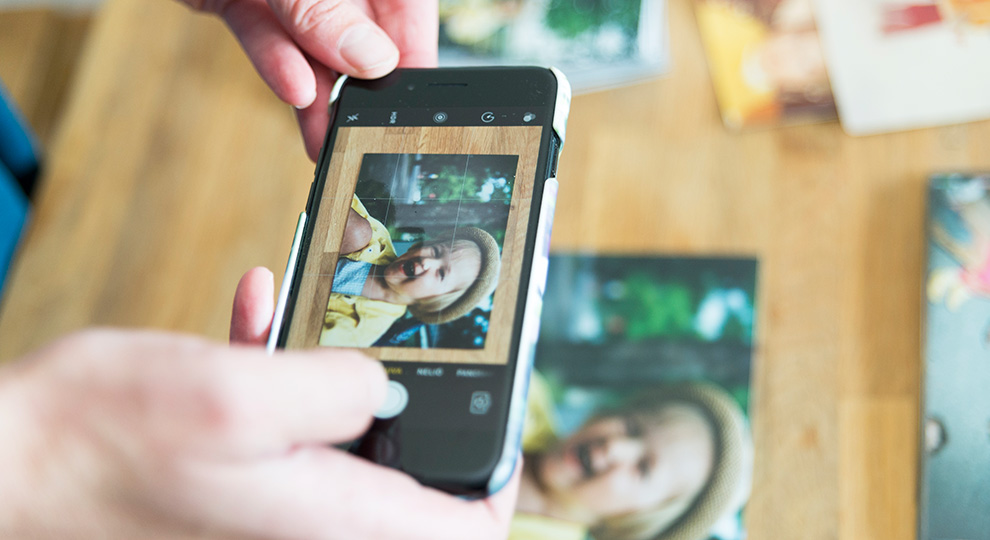 Så här gör du digitala bilder av dina fotografier