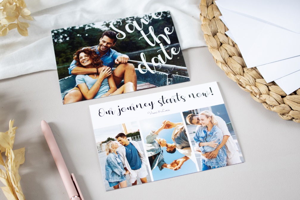 Hübsche Save-the-Date Karten für die Hochzeit gestalten Hübsche Save-the-Date Karten für die Hochzeit gestalten
