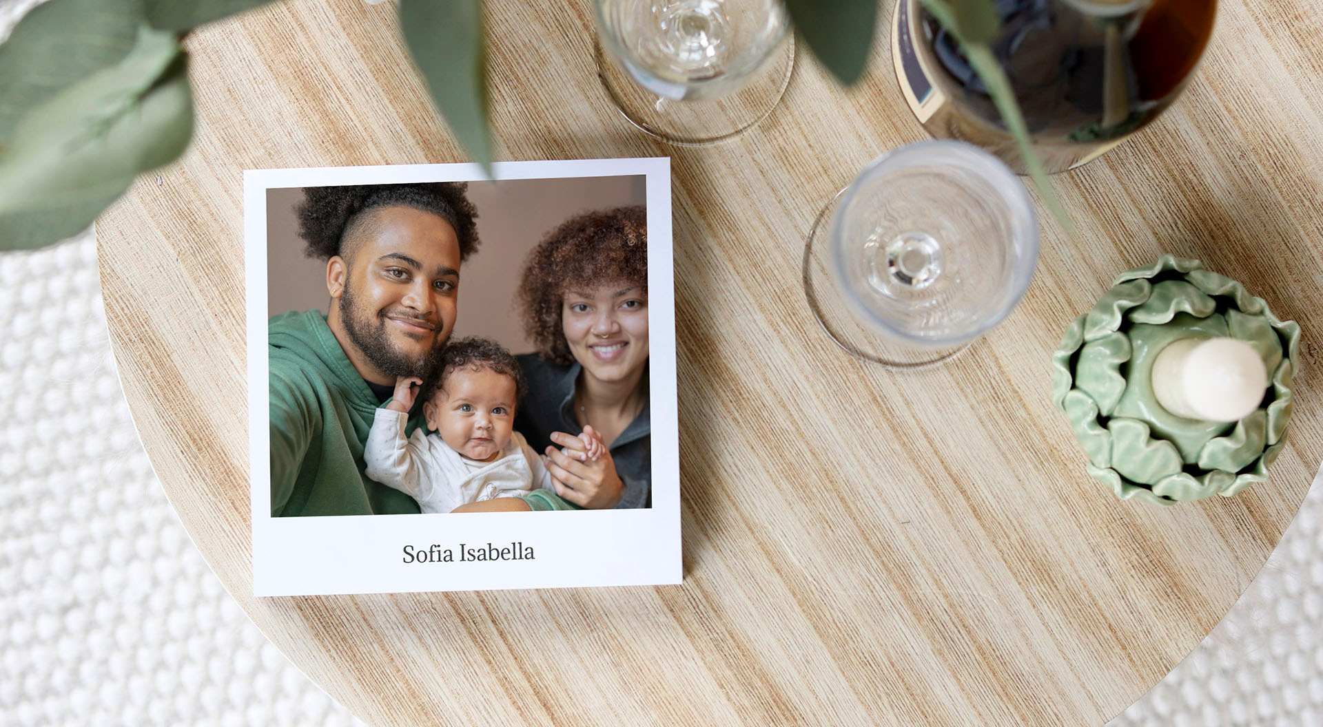 Presentbok bebisbilderna