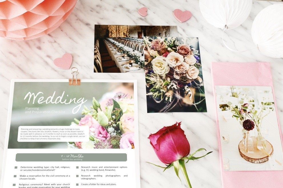 Bild-mit-Hochzeitsliste-EN First Steps: 5 Tipps zur Planung eurer Traumhochzeit