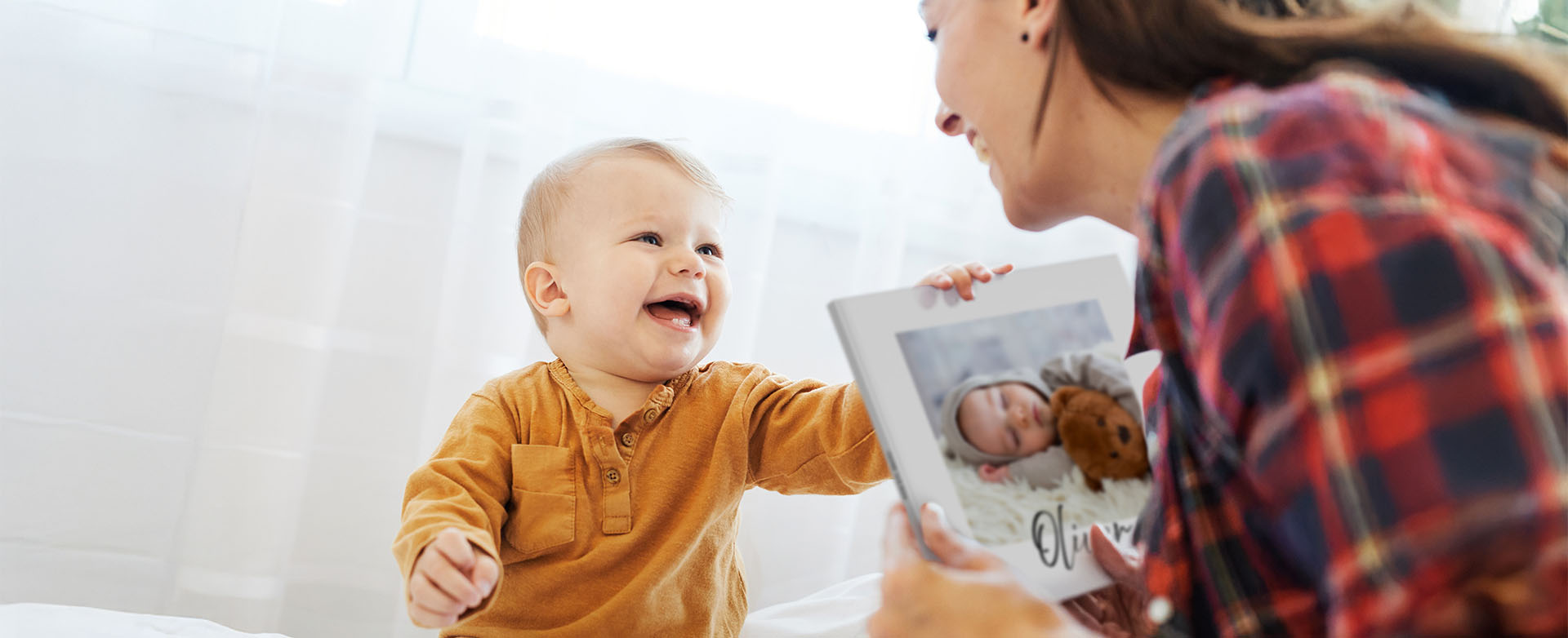 Fotobok om barnets första år