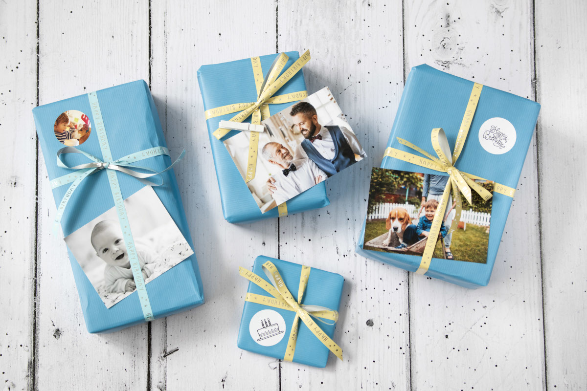geburtstagstisch Persönliche Geschenke zum runden Geburtstag